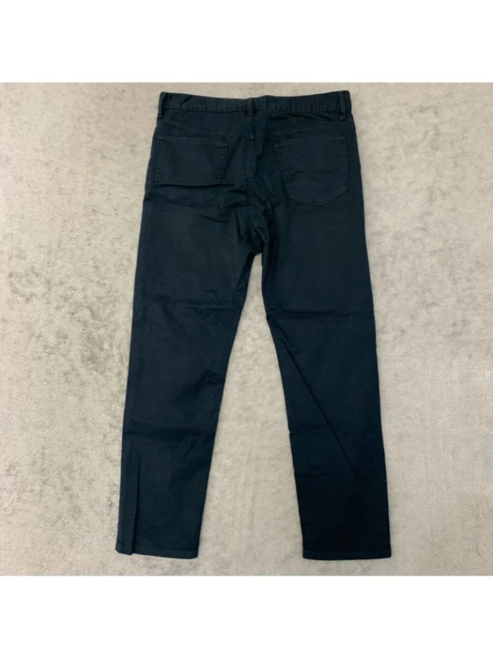 Banana Republic Men's 34x30 Slim Fit 5-Pocket Twill Chino Pants Navy Blue F1869